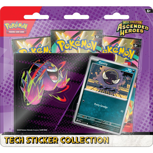 Mega Evolution: Ascended Heroes Tech Sticker Collection