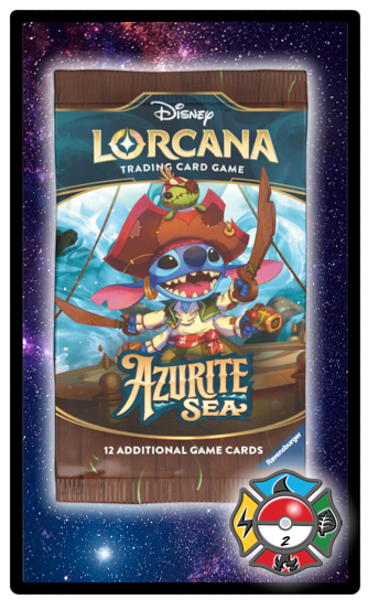 Lorcana TCG: Azurite Sea Booster Pack
