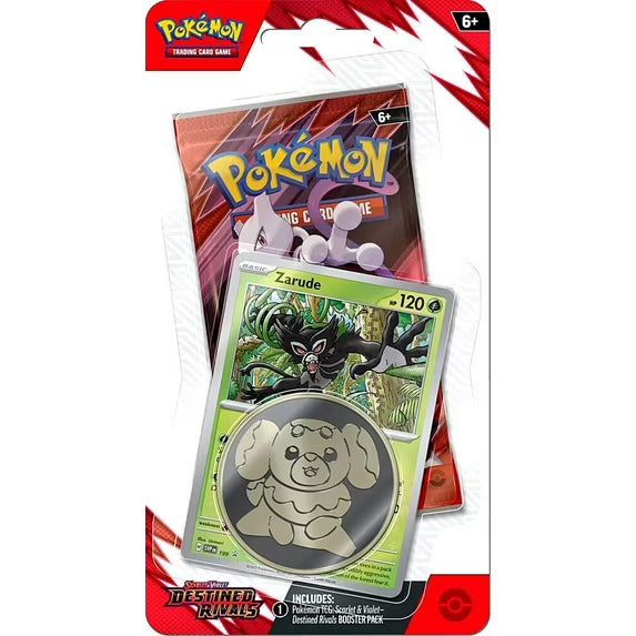 Pokemon Scarlet & Violet Destined Rivals Checklane Blister Pack