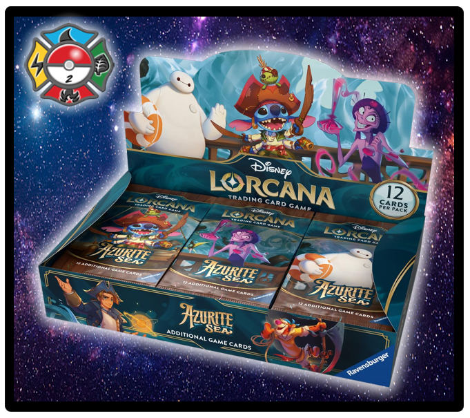 Disney Lorcana: Azurite Sea Booster Box